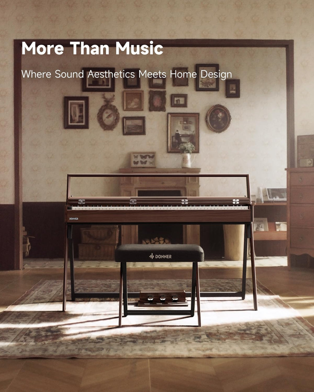 88 Key Weighted Digital Piano with Bluetooth X41426