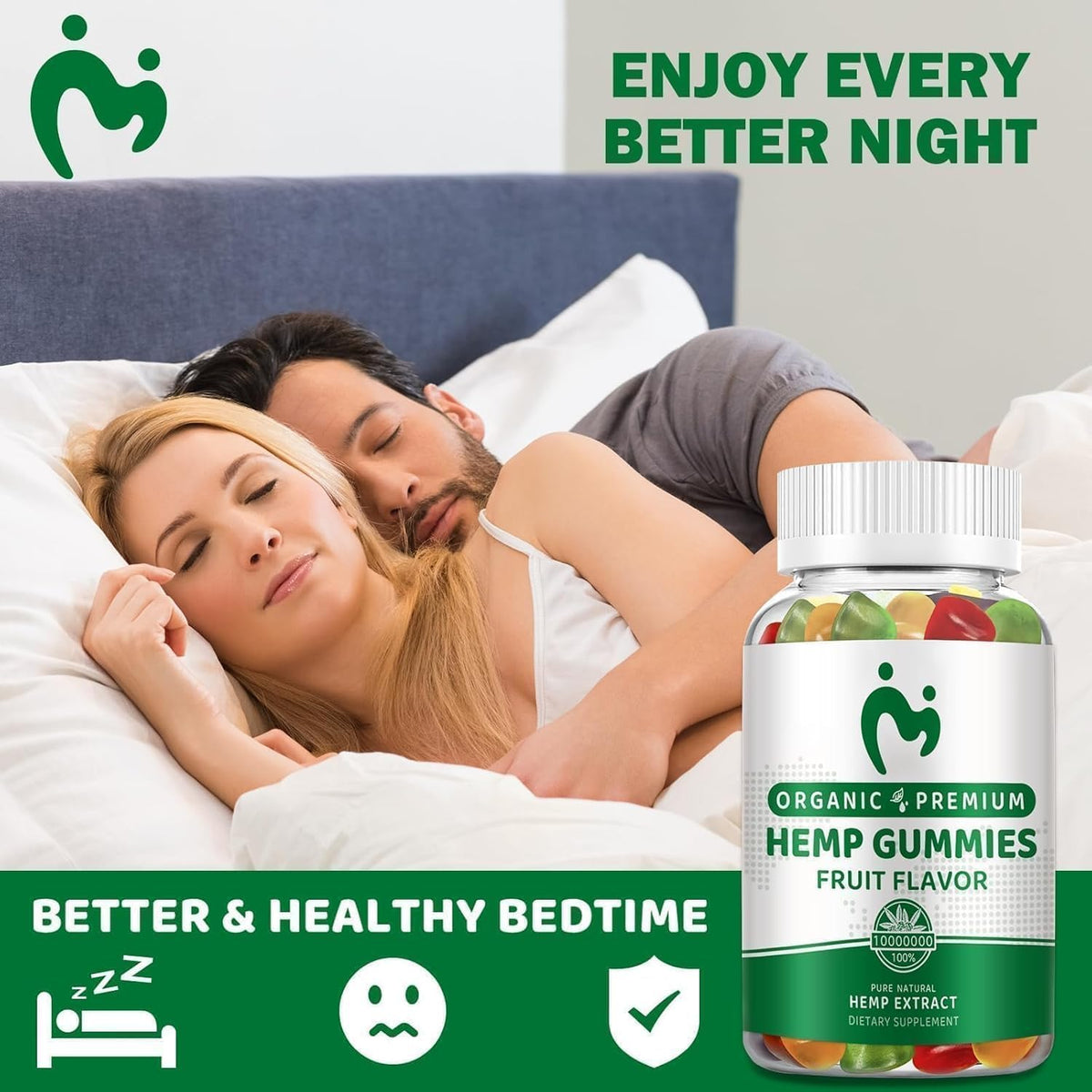 Hemp Gummies 80 Counts E8965