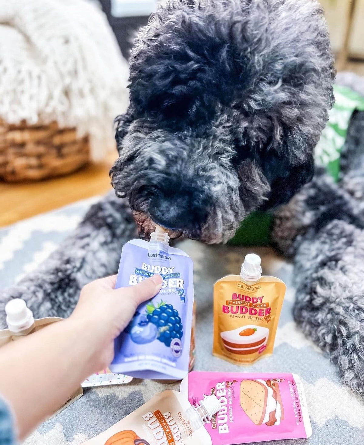 3 Pack 4oz Natural Peanut Butter Dog Treats R906