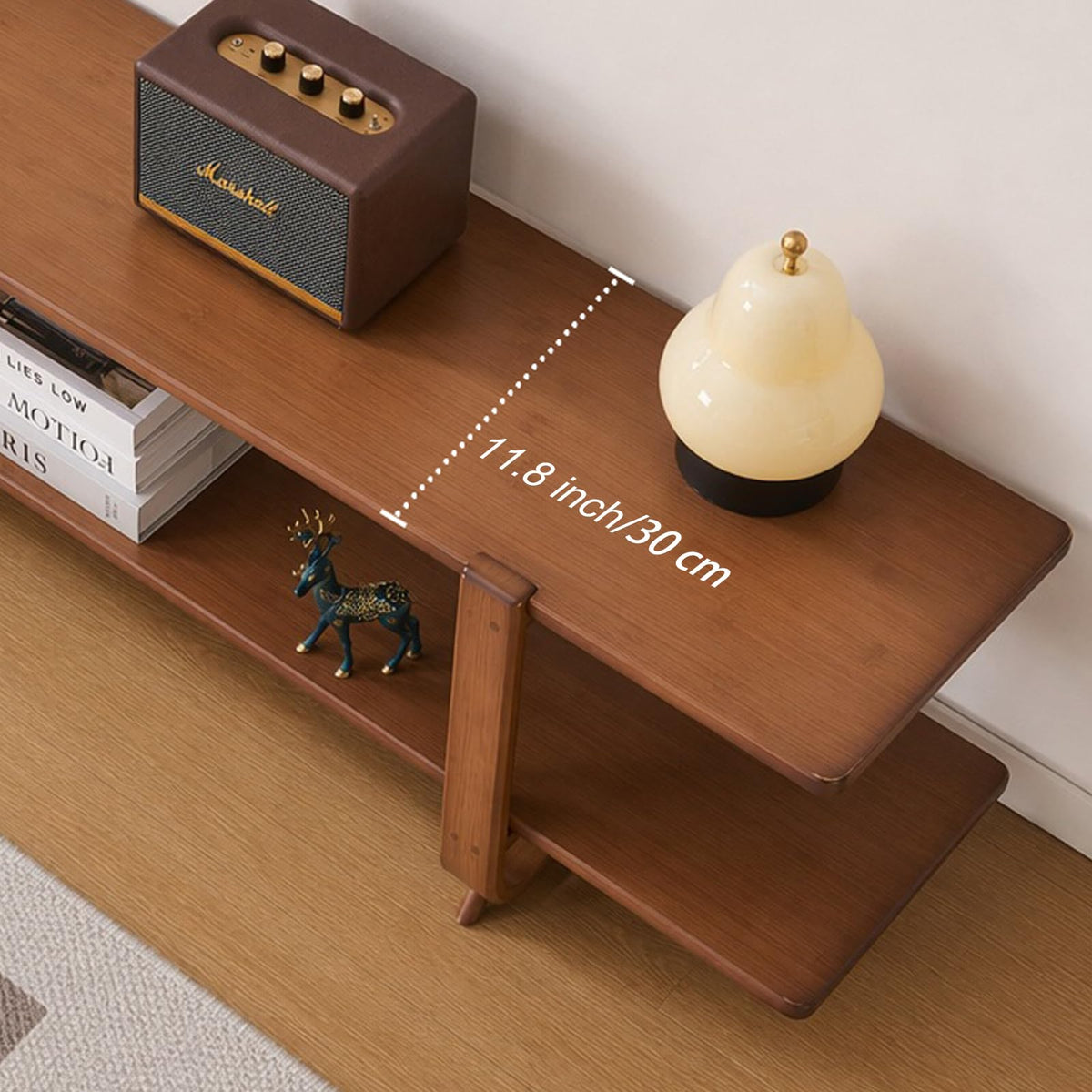 Bamboo TV Stand with Storage up to 65'' P69281