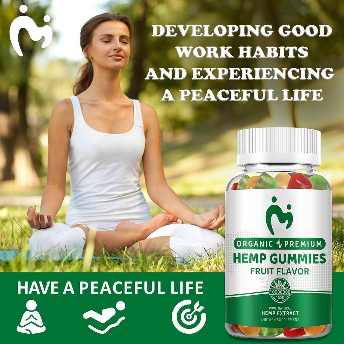 Hemp Gummies 80 Counts E8965