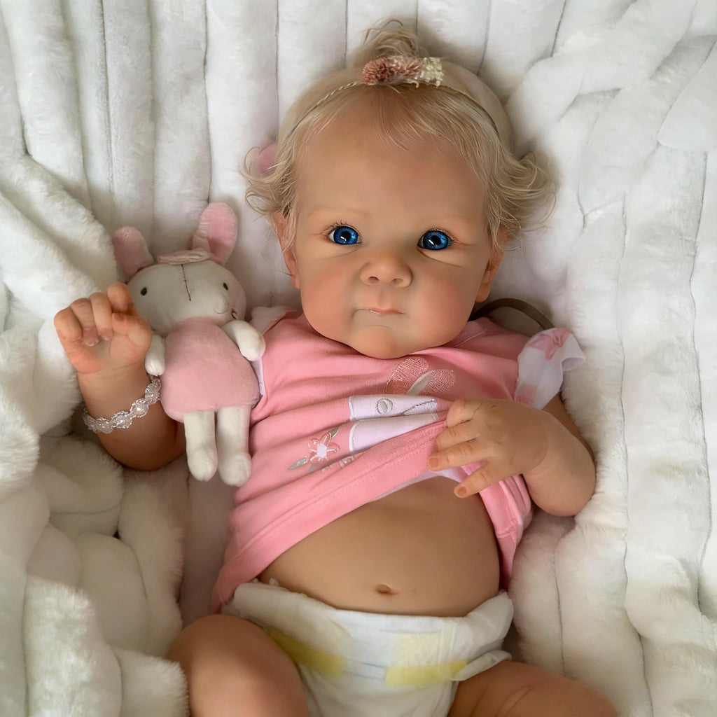 18 inch Silicone Full Body Vinyl Reborn Baby Dolls X982