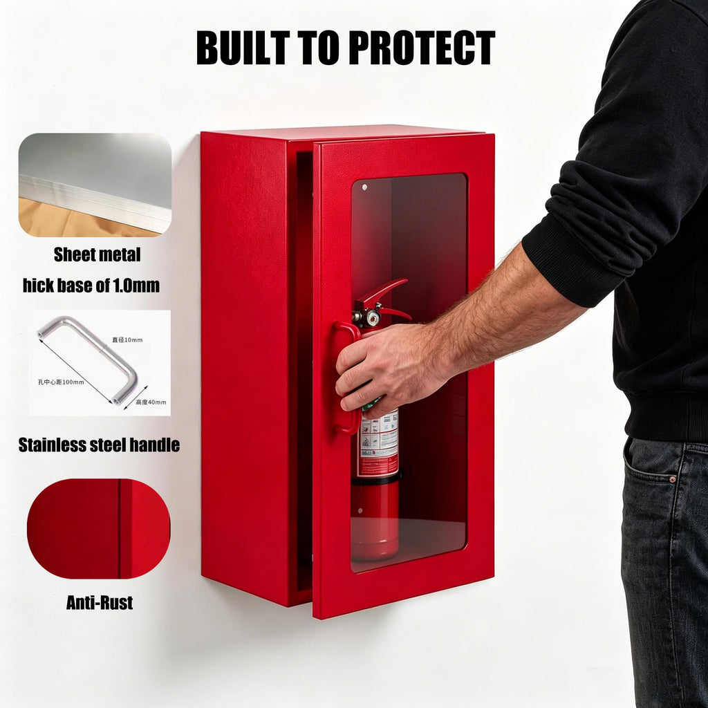 5lb Steel Fire Extinguisher Cabinet Q8866