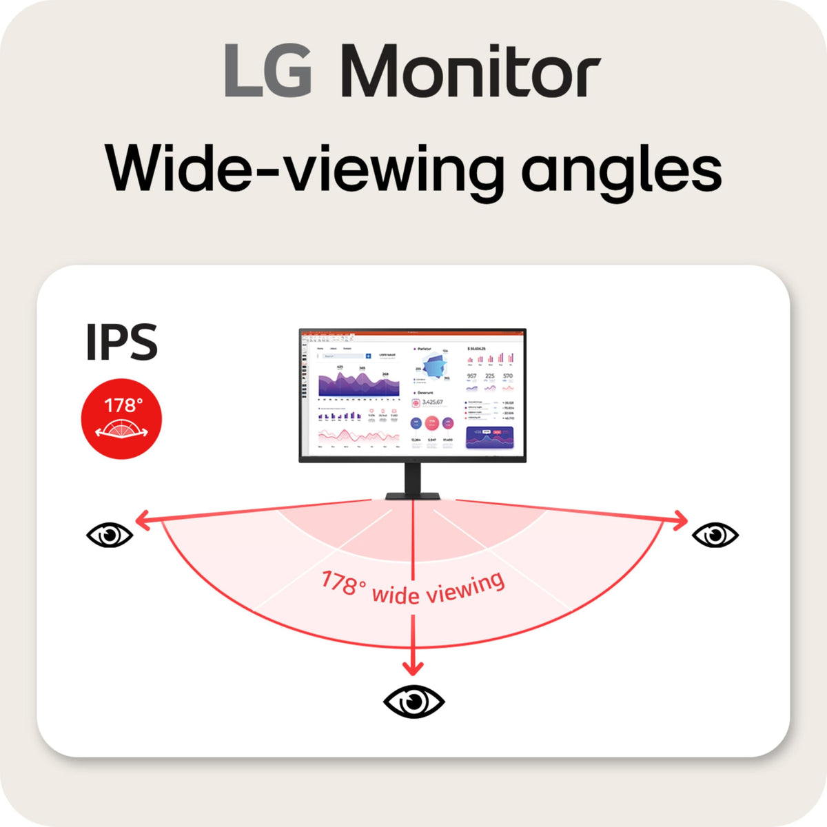 32-inch QHD IPS Computer Monitor, 100Hz, Black Q21308