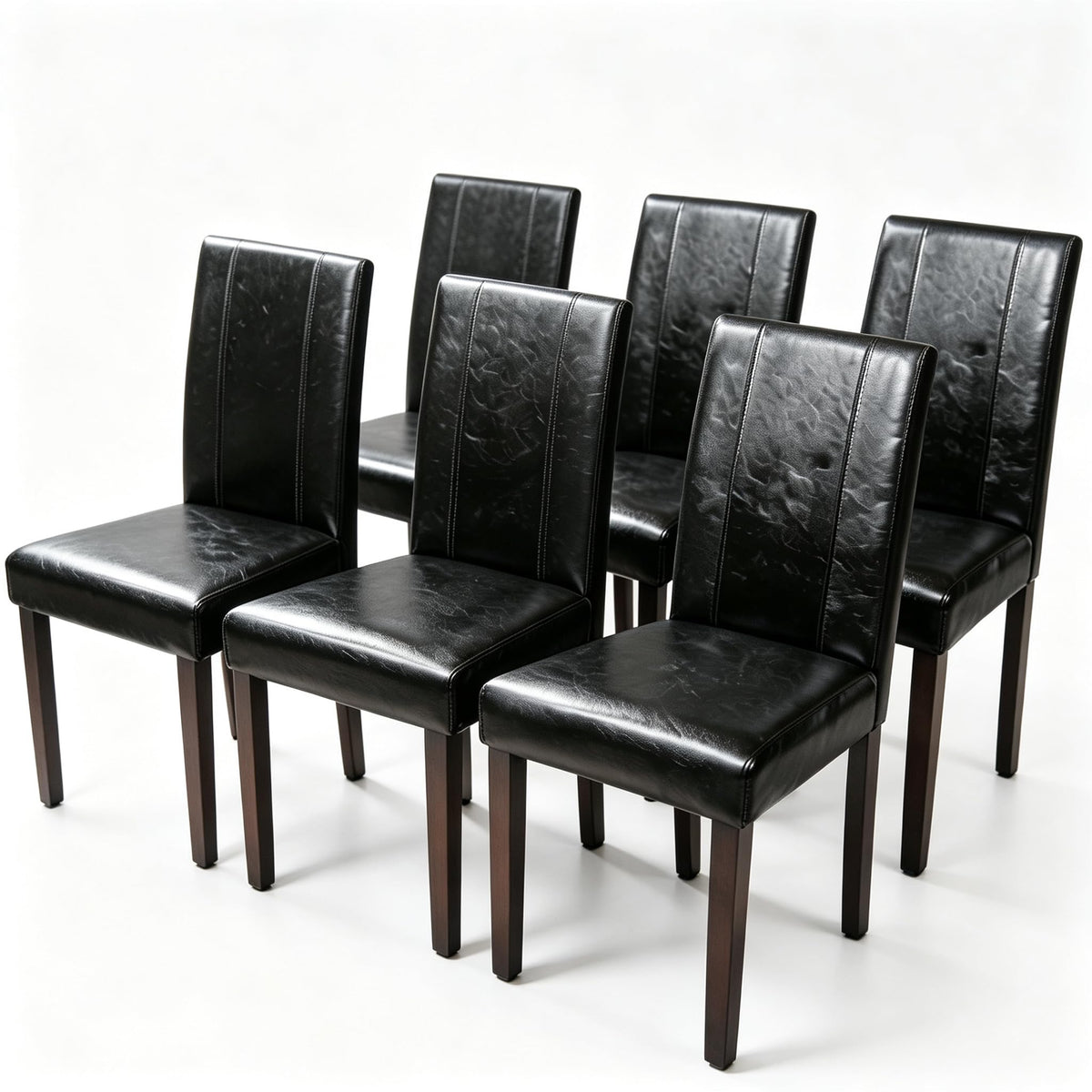 Upholstered Dining Chairs Set of 6 Q317