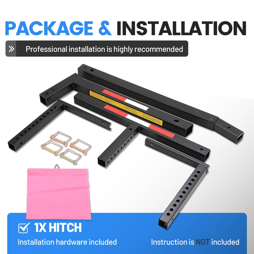 Truck Bed Extender Hitch Mount Extension Rack M711