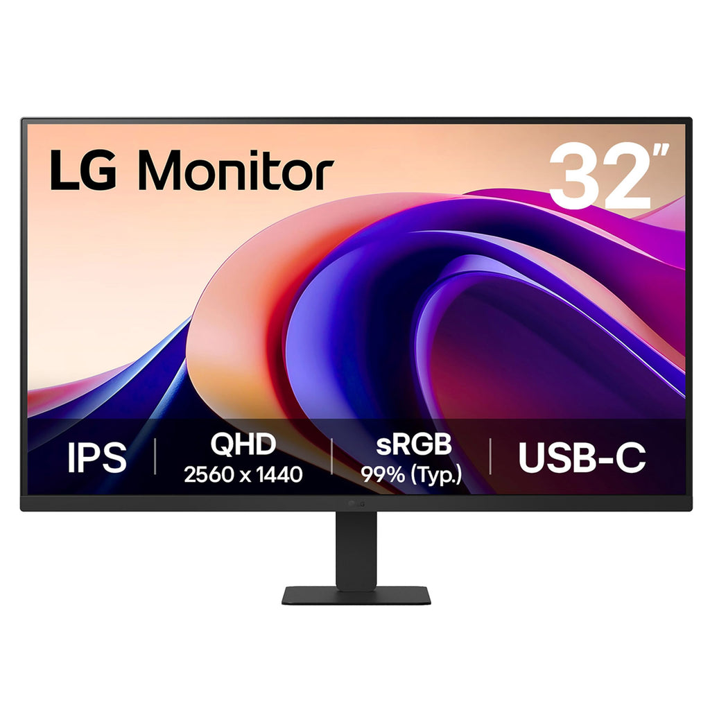32-inch QHD IPS Computer Monitor, 100Hz, Black Q21308