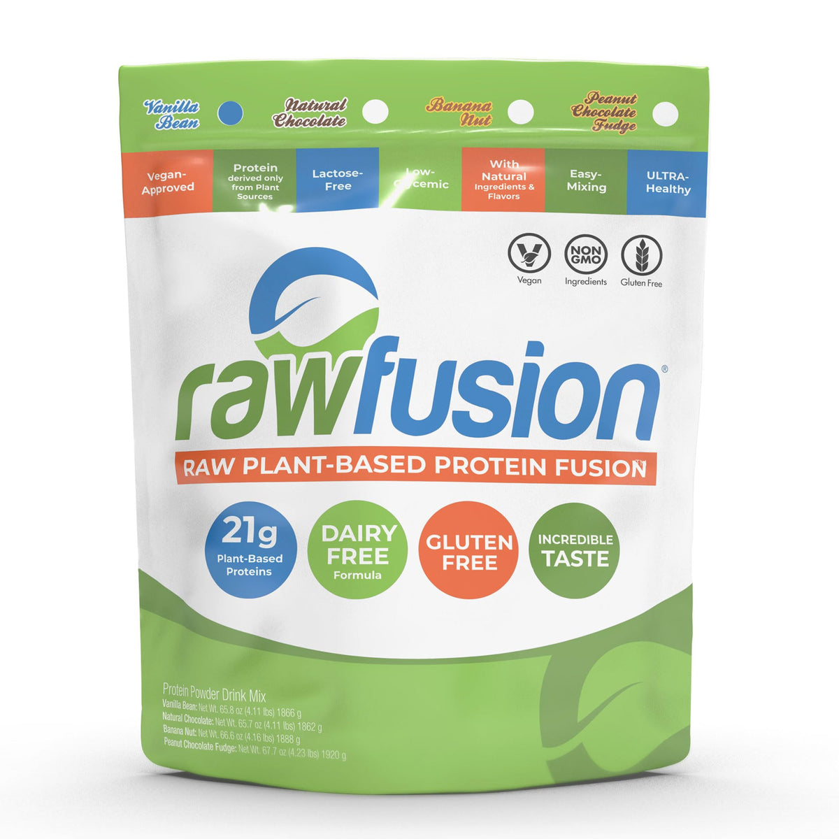 Vegan Protein Powder Vanilla Bean 60 Servings P8299