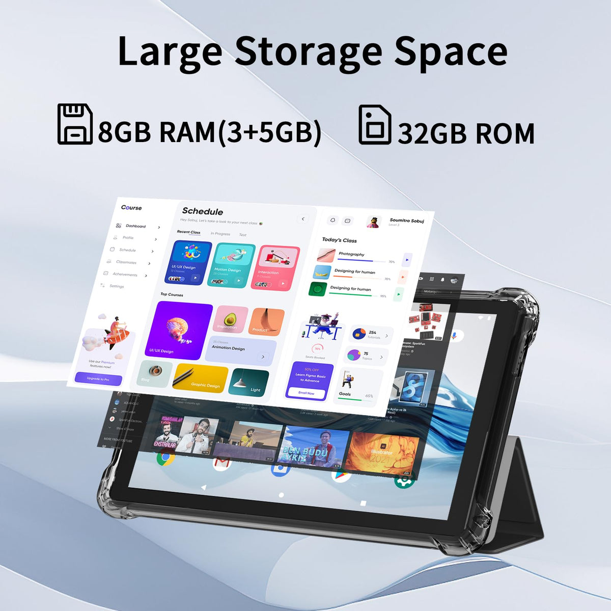7 Inch Android Tablet with Case C77970