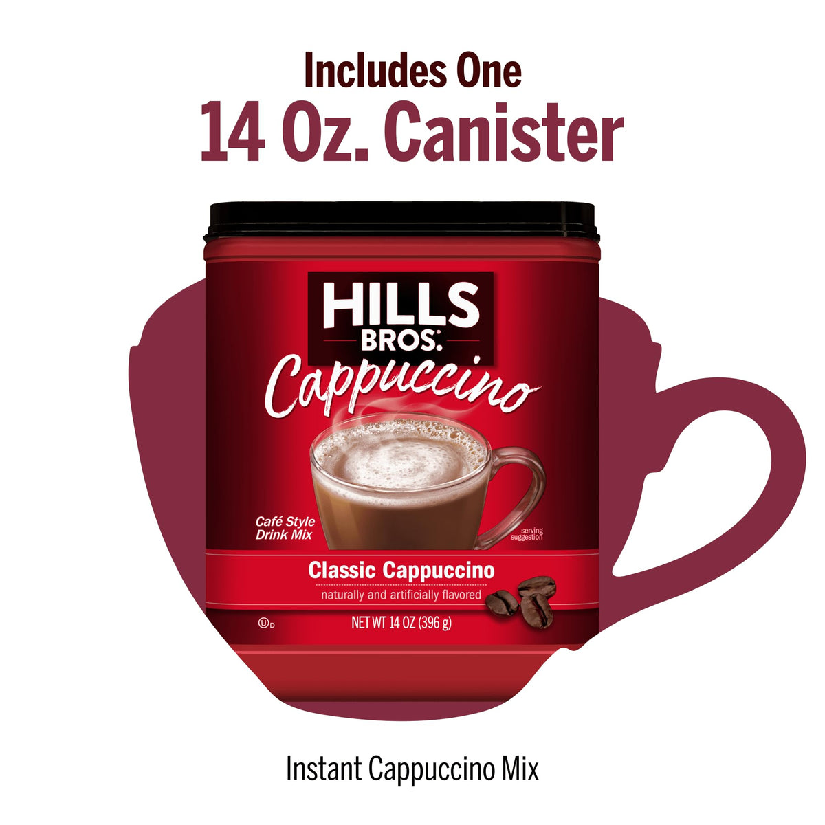 Cappuccino Mix 14 oz S3822