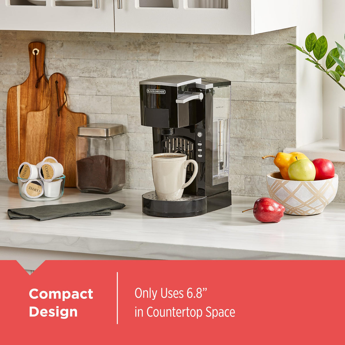Single Serve K-Cup Brewer with 50oz Water Reservoir E540
