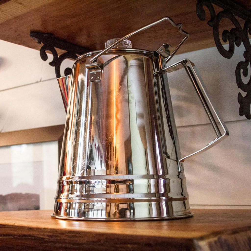 14 Cup Stainless Steel Percolator Coffee Pot B485