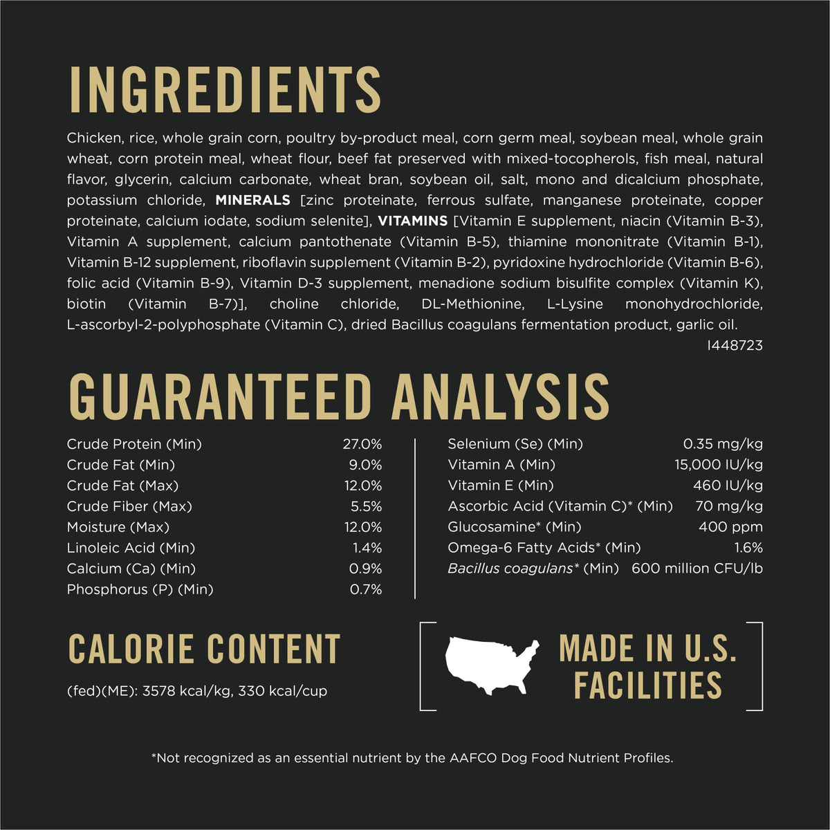 Weight Management Chicken & Rice Dry Dog Food M571