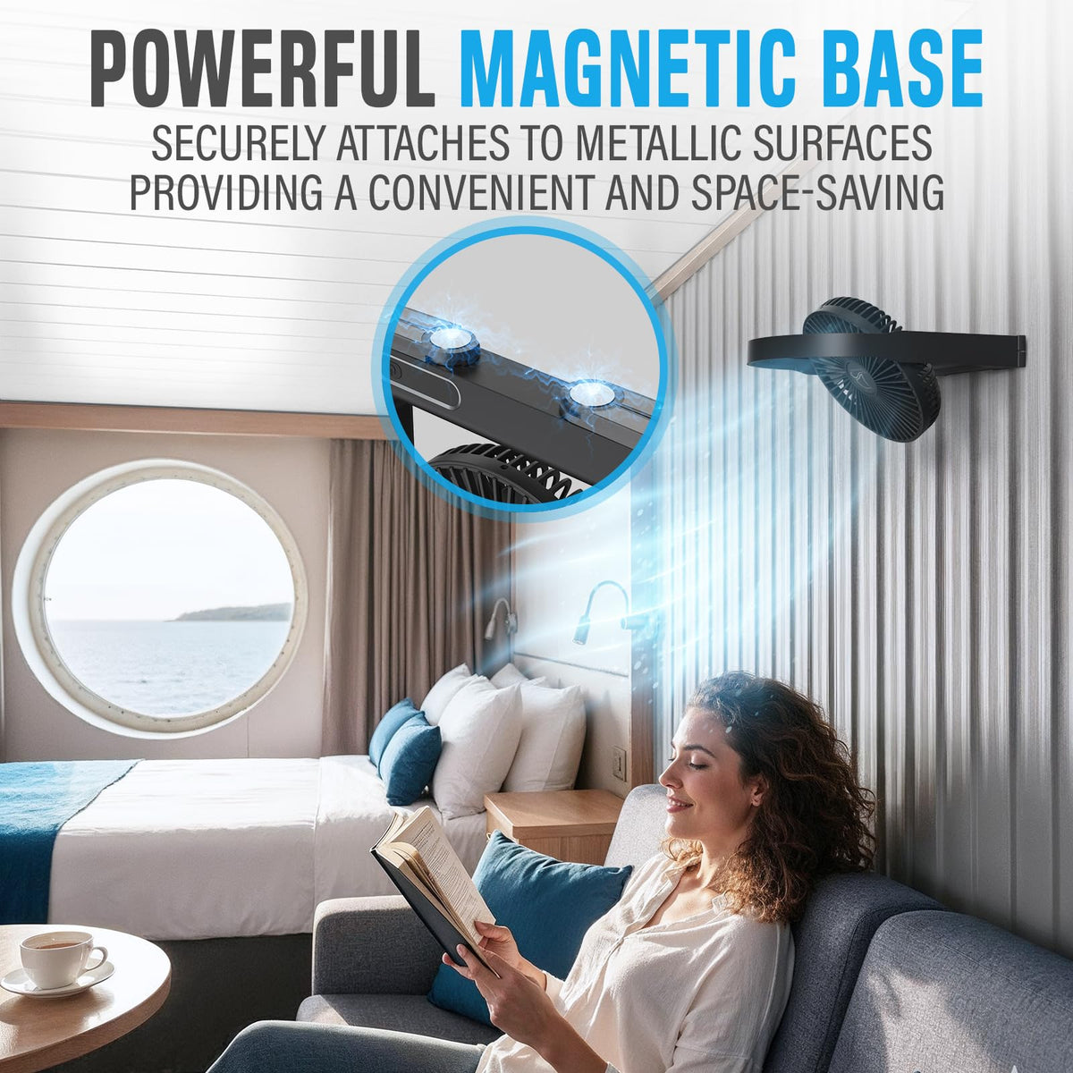 Magnetic Fan with Remote Control I749