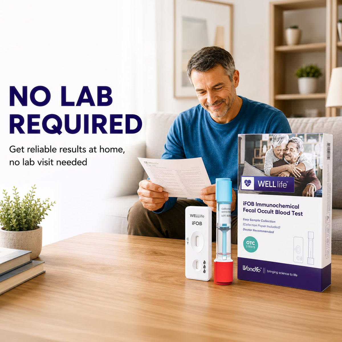 Immunochemical Fecal Occult Blood Test Z186