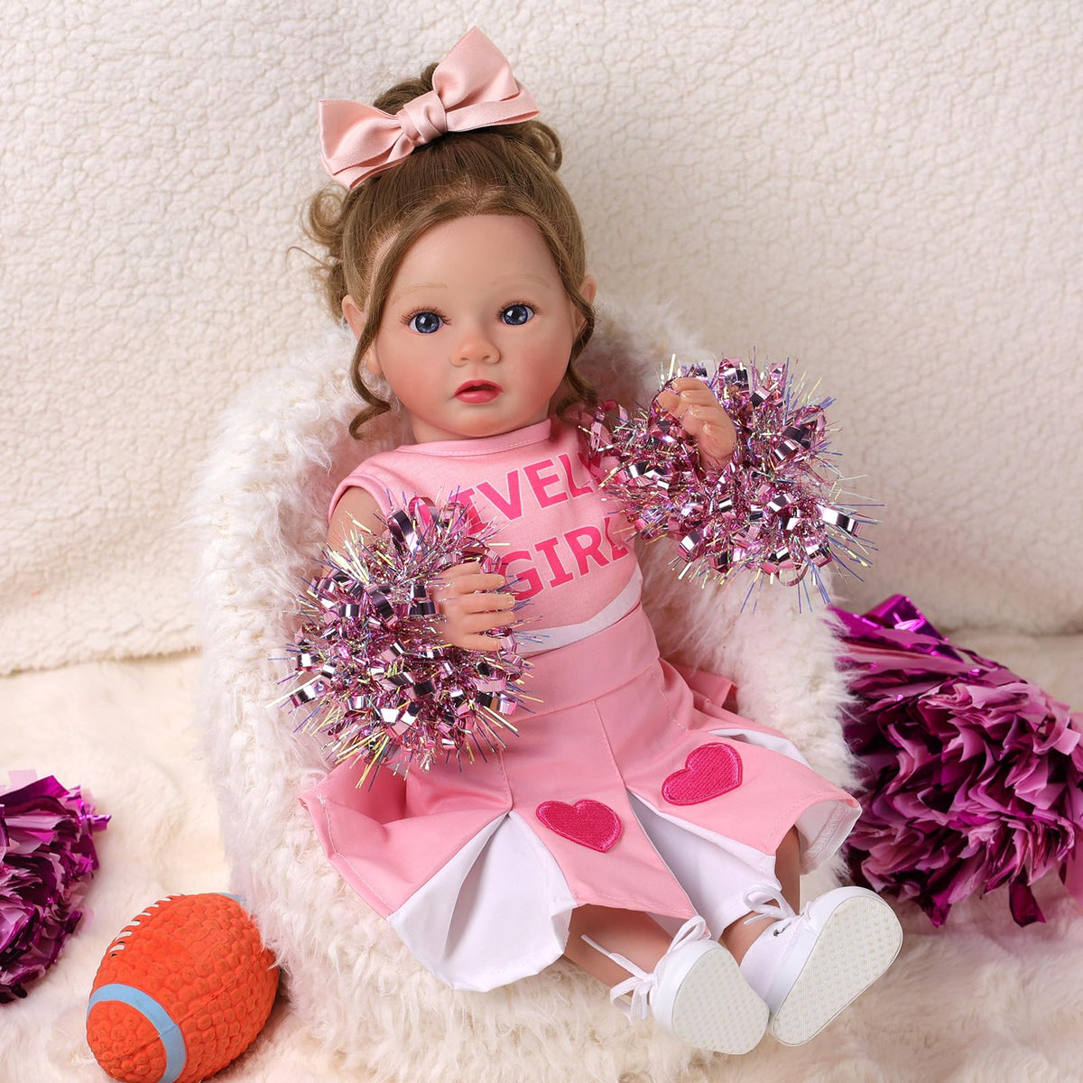 4 Pcs Reborn Baby Doll Clothes Set H7609
