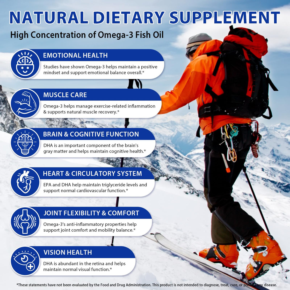 Omega 3 Fish Oil 4200 mg Per Serving 1200 mg EPA 900 mg DHA Lemon Flavor O32686