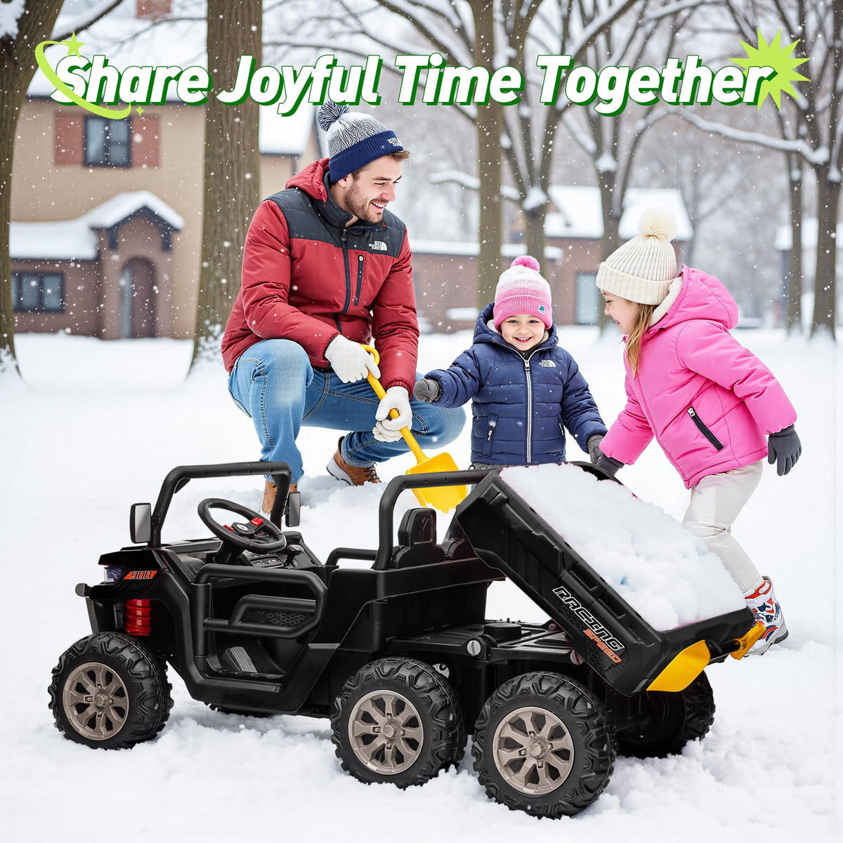 24V 2 Seater Ride on Dump Truck with Remote Control Q5500