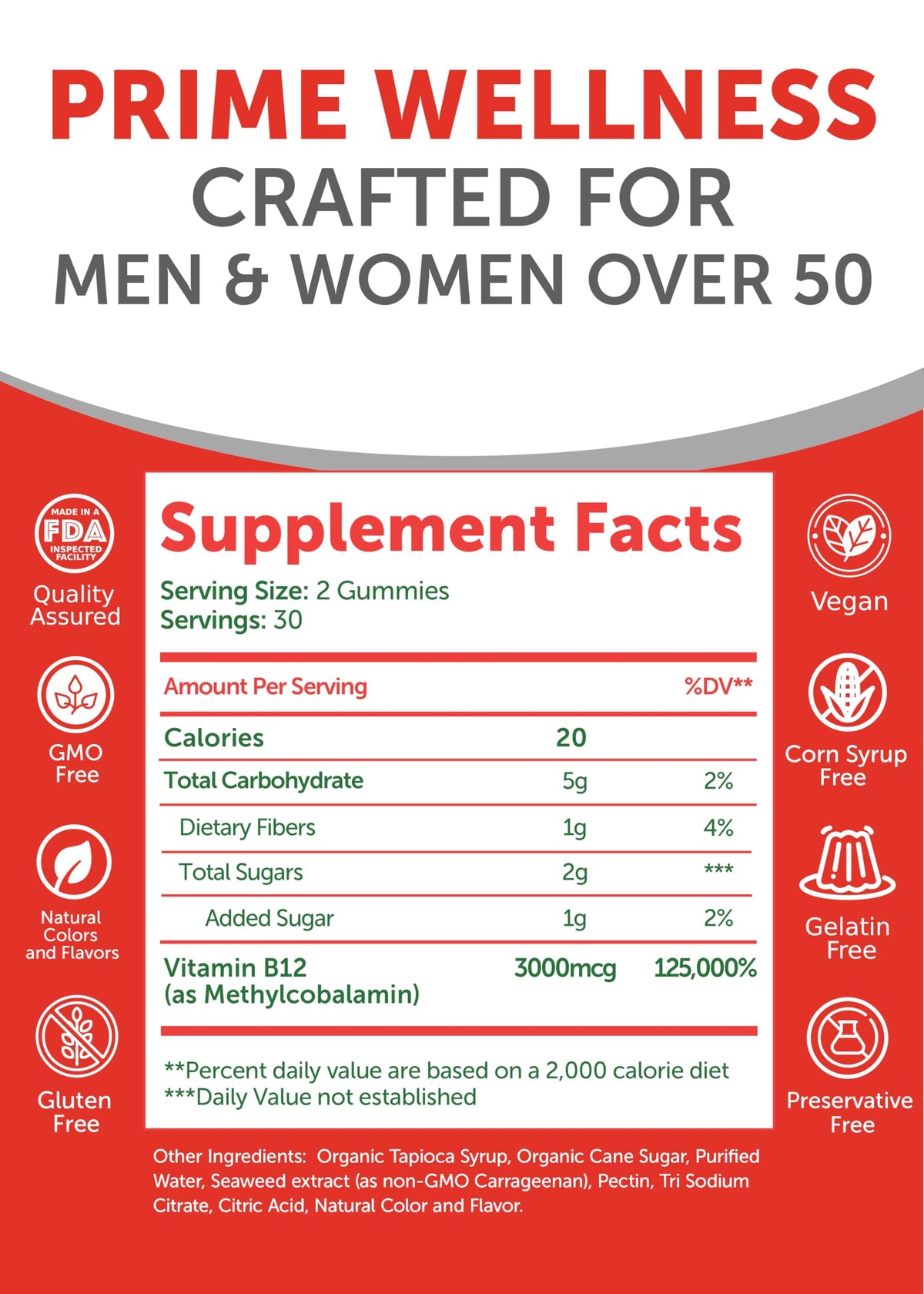 Beet Root and Vitamin B12 Gummies T275