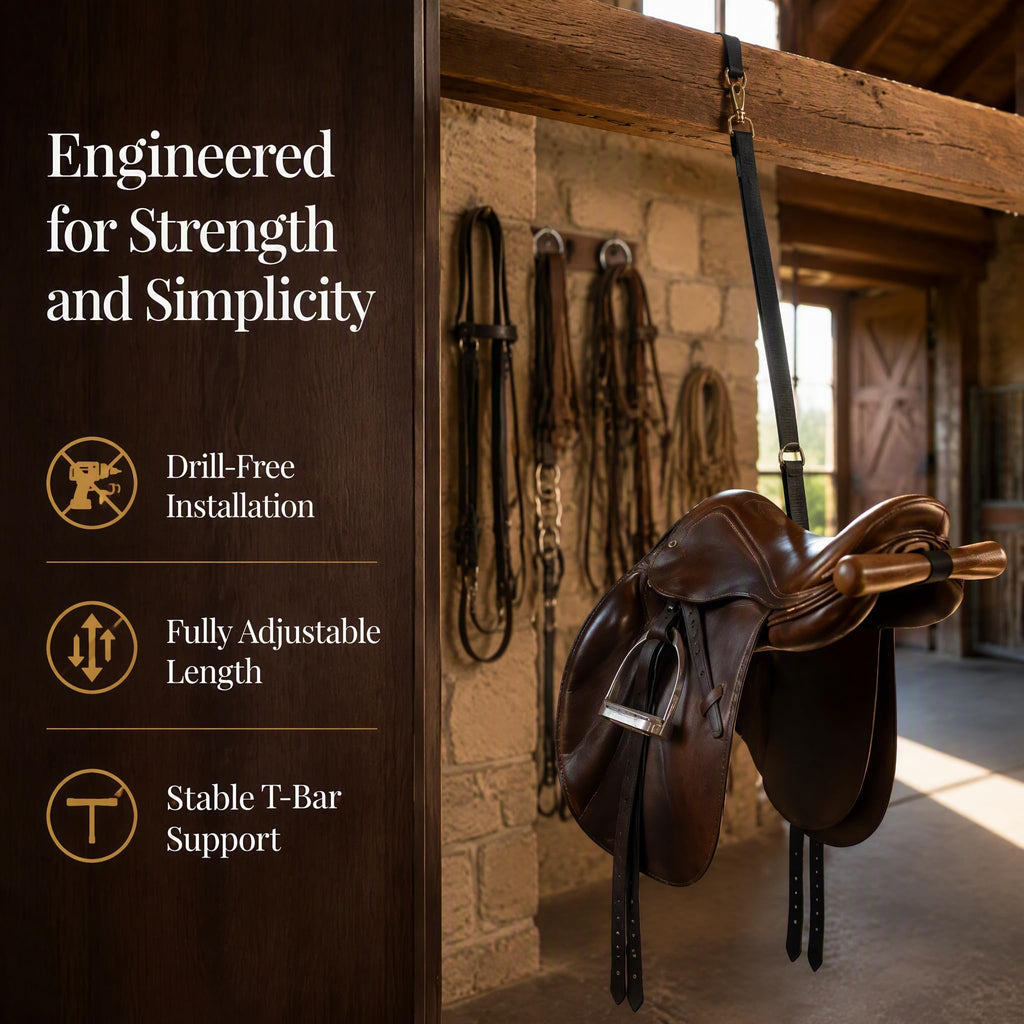 Portable Adjustable Saddle Rack I6777