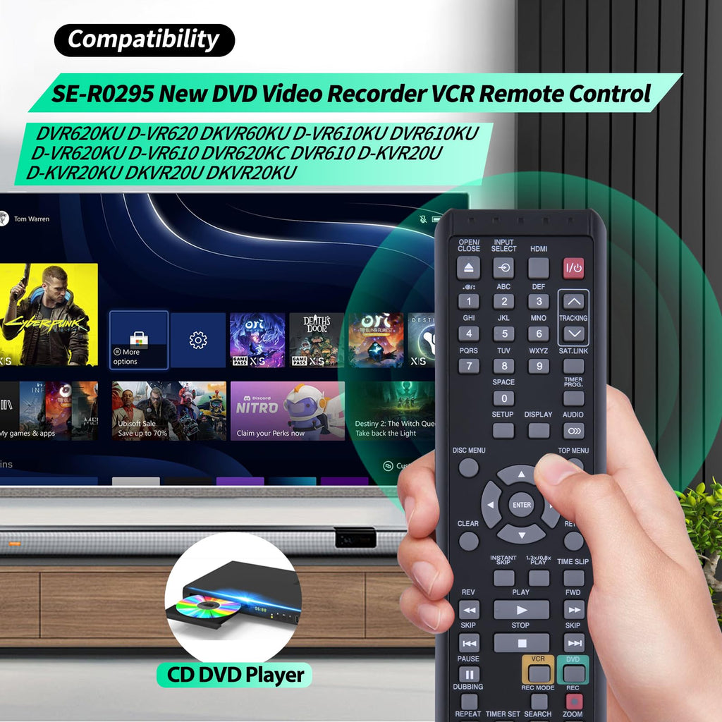 Replacement Remote for Toshiba Combo C4246