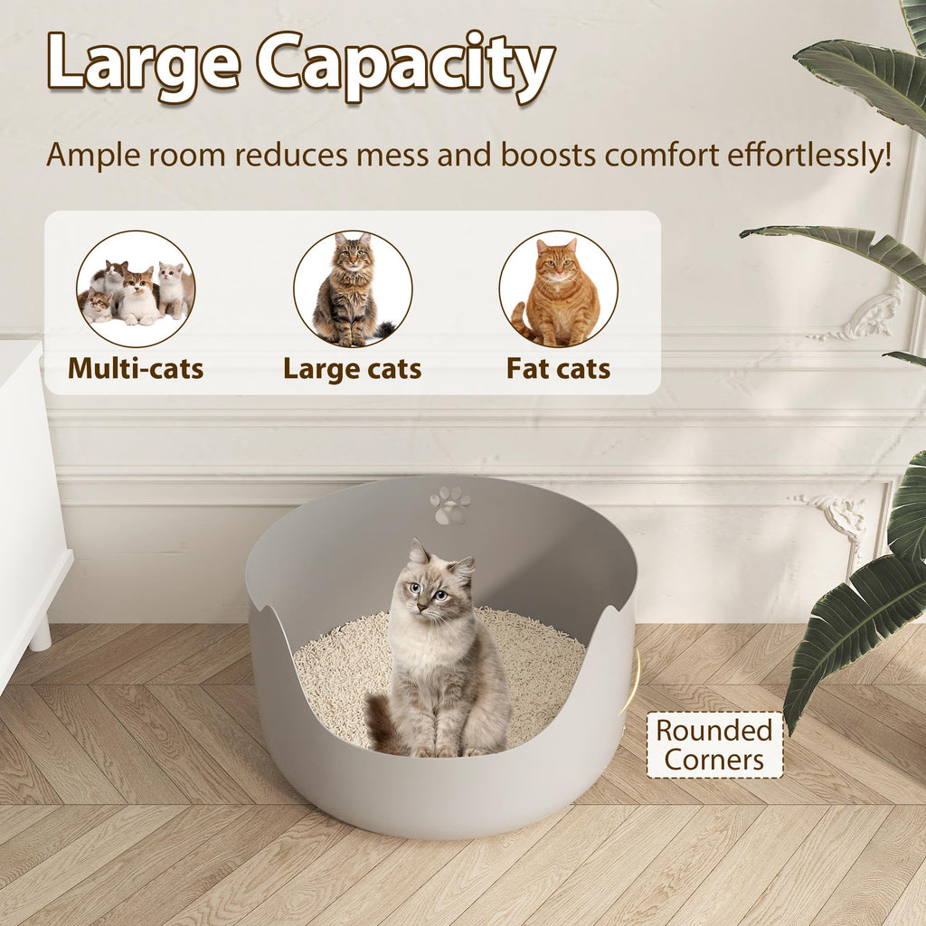Large Low Entry Plastic Litter Pan T737