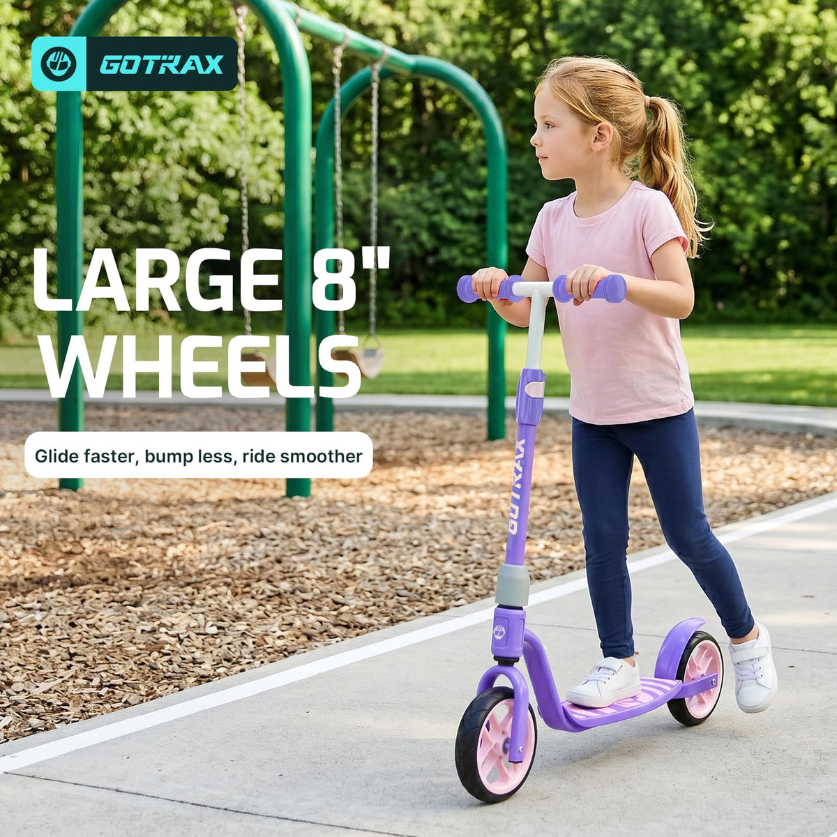 Kids Kick Scooter 8" Wheels A2482