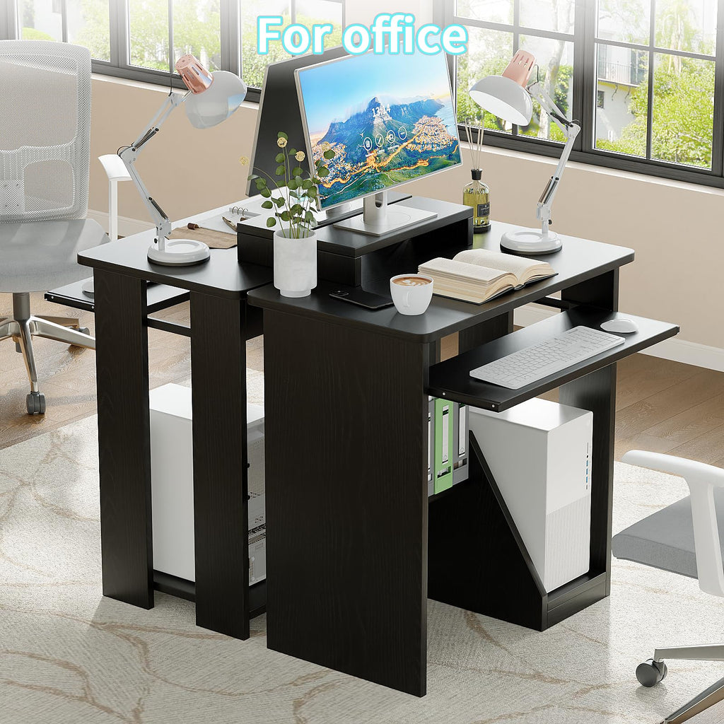 30 Inch Computer Desk with Keyboard Tray V13213