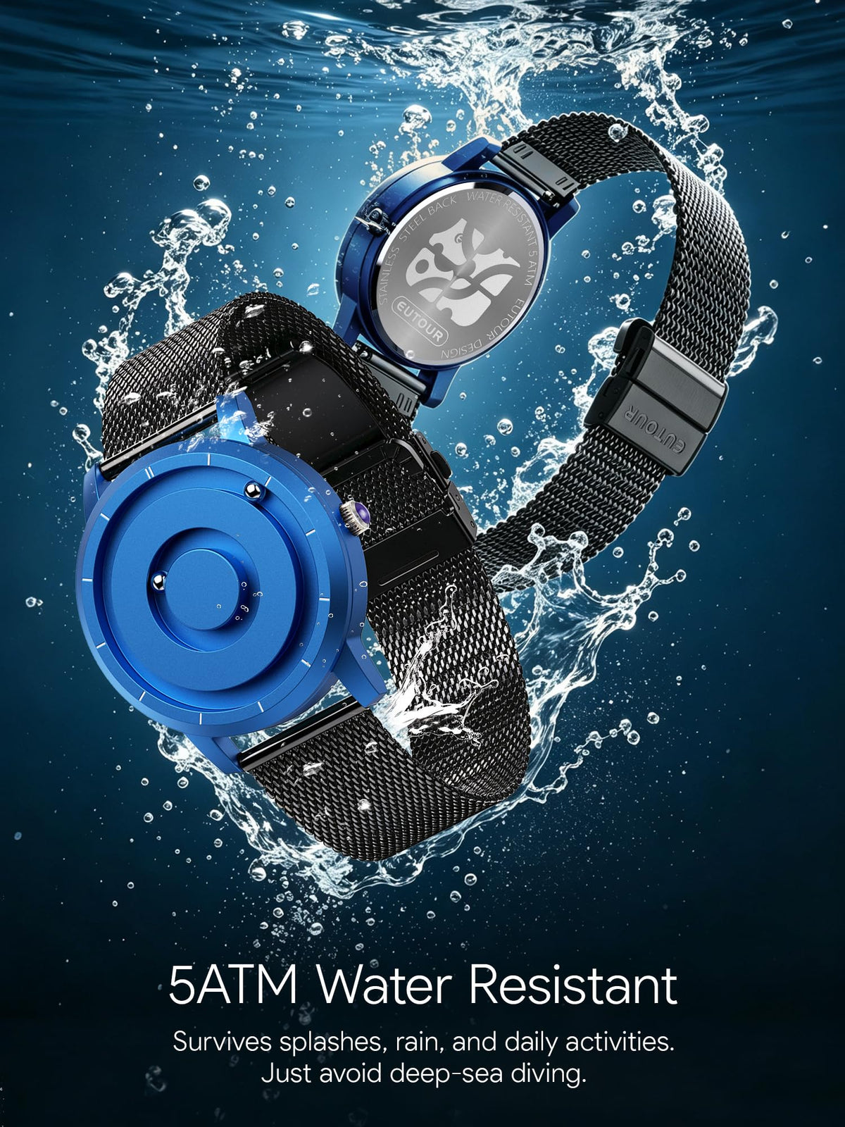 Magnetic Watch Swiss Quartz 5ATM Q937773