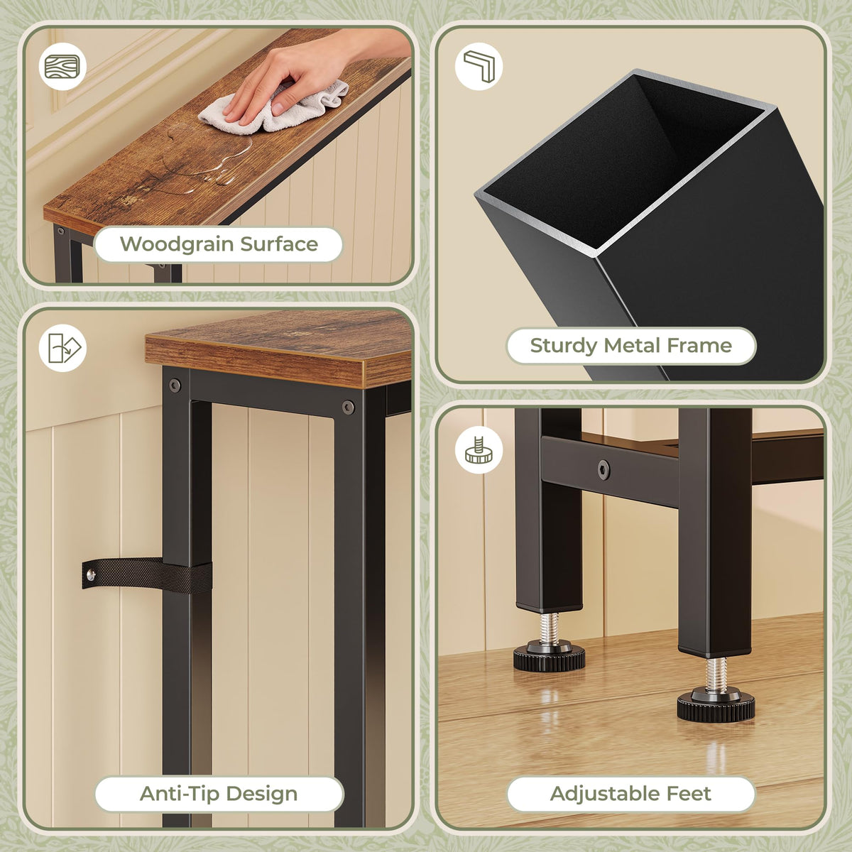 Sofa Table with Power Outlets M1929