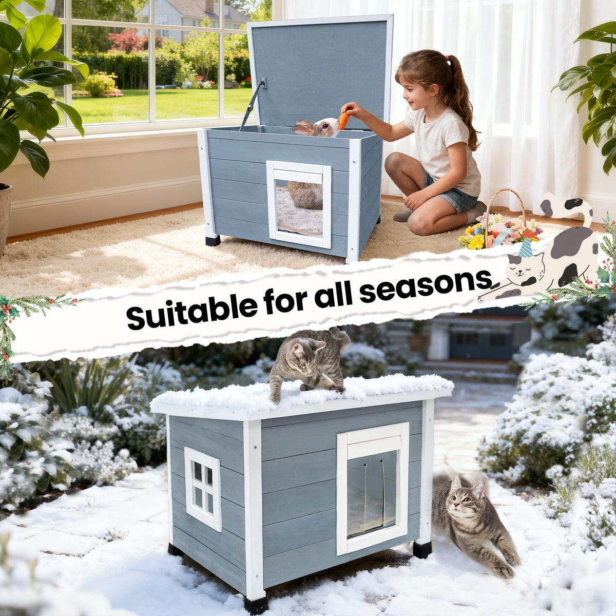 Wooden Pet House Q562925
