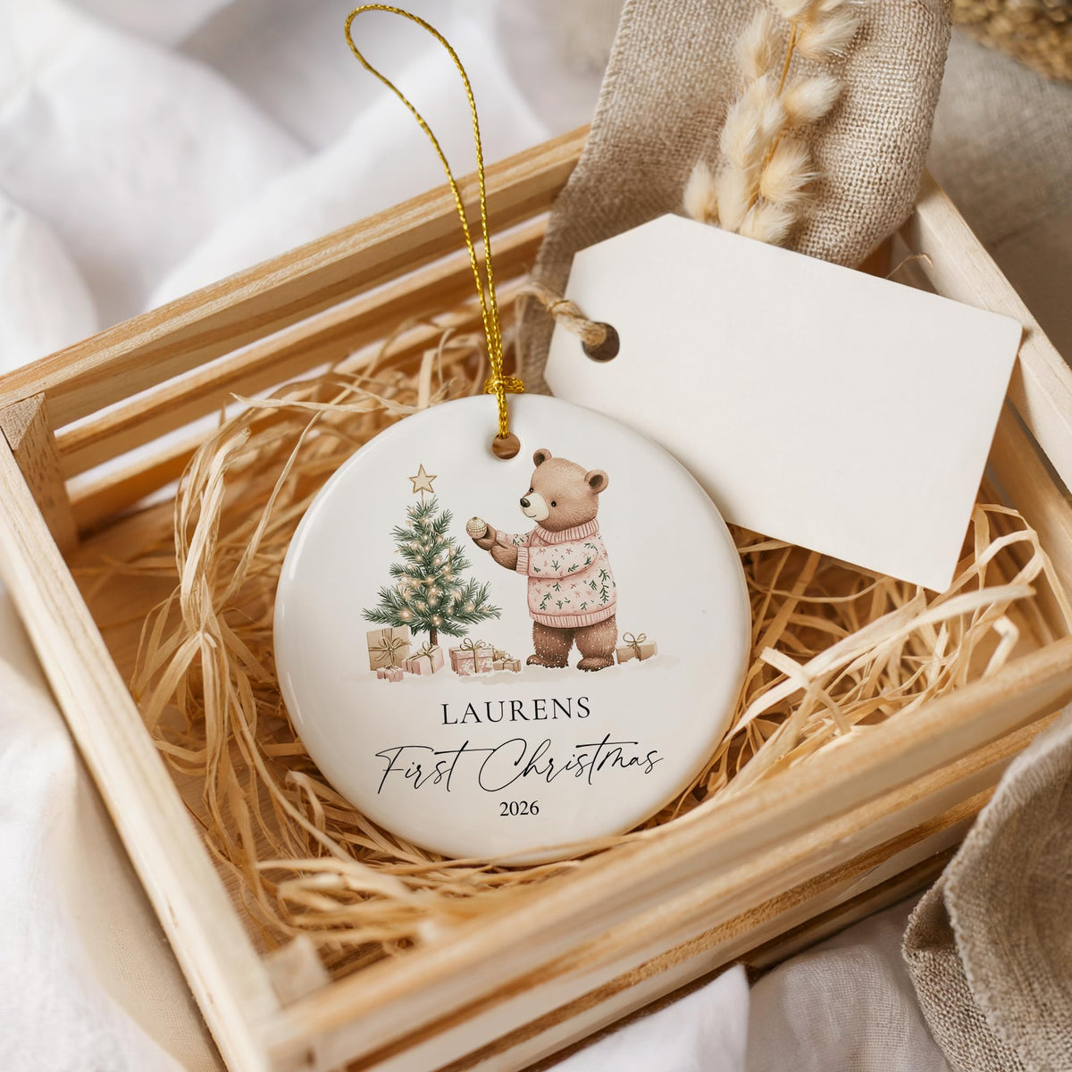 Baby's First Christmas Ornament 2026 I7523