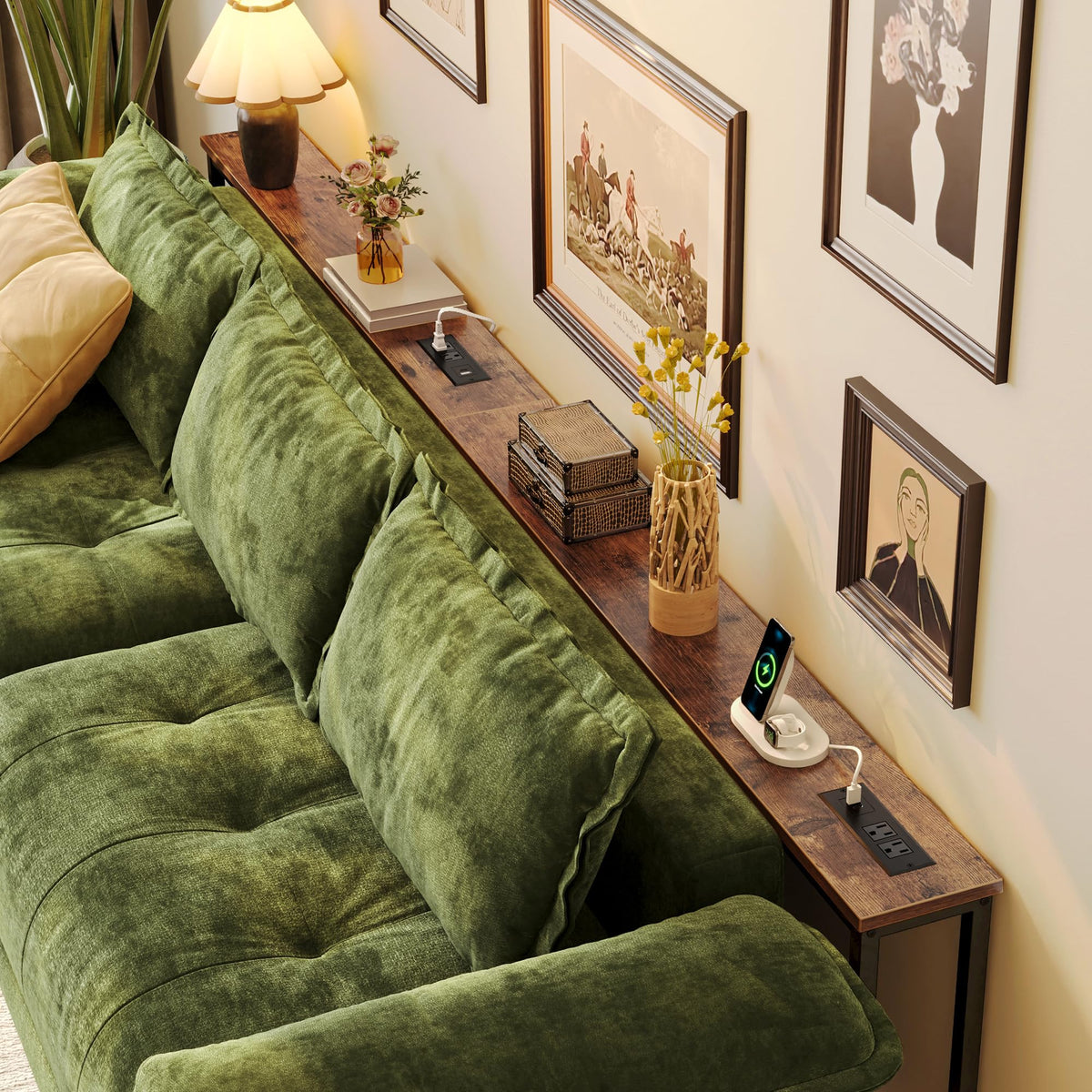 Sofa Table with Power Outlets M1929