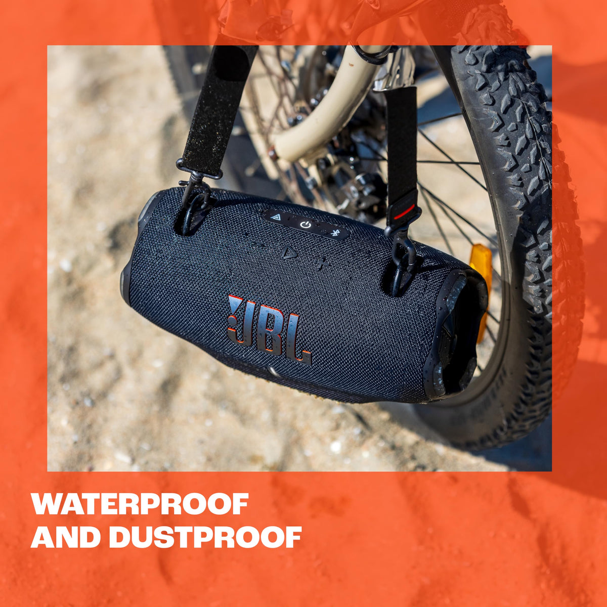 Portable Waterproof Speaker Black Y31063