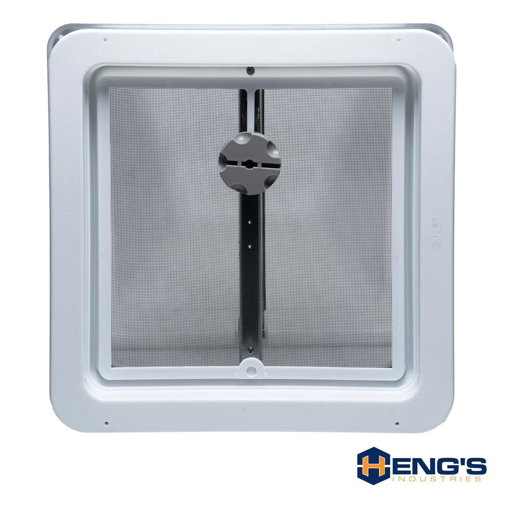 14" White Cargo Roof Vent Q6811