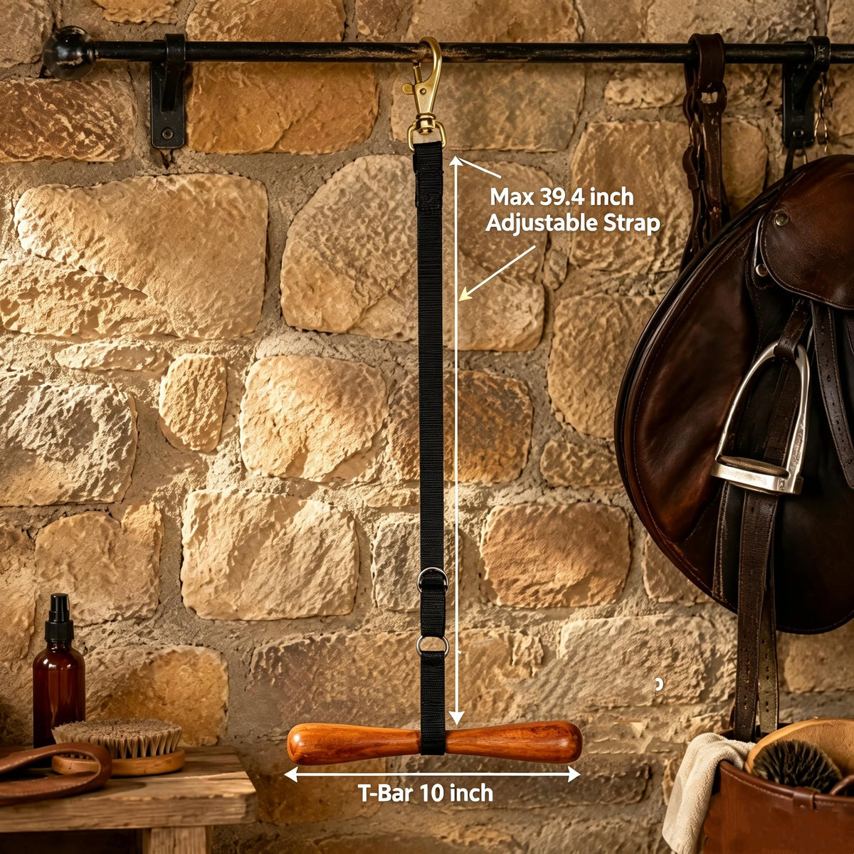 Portable Adjustable Saddle Rack I6777