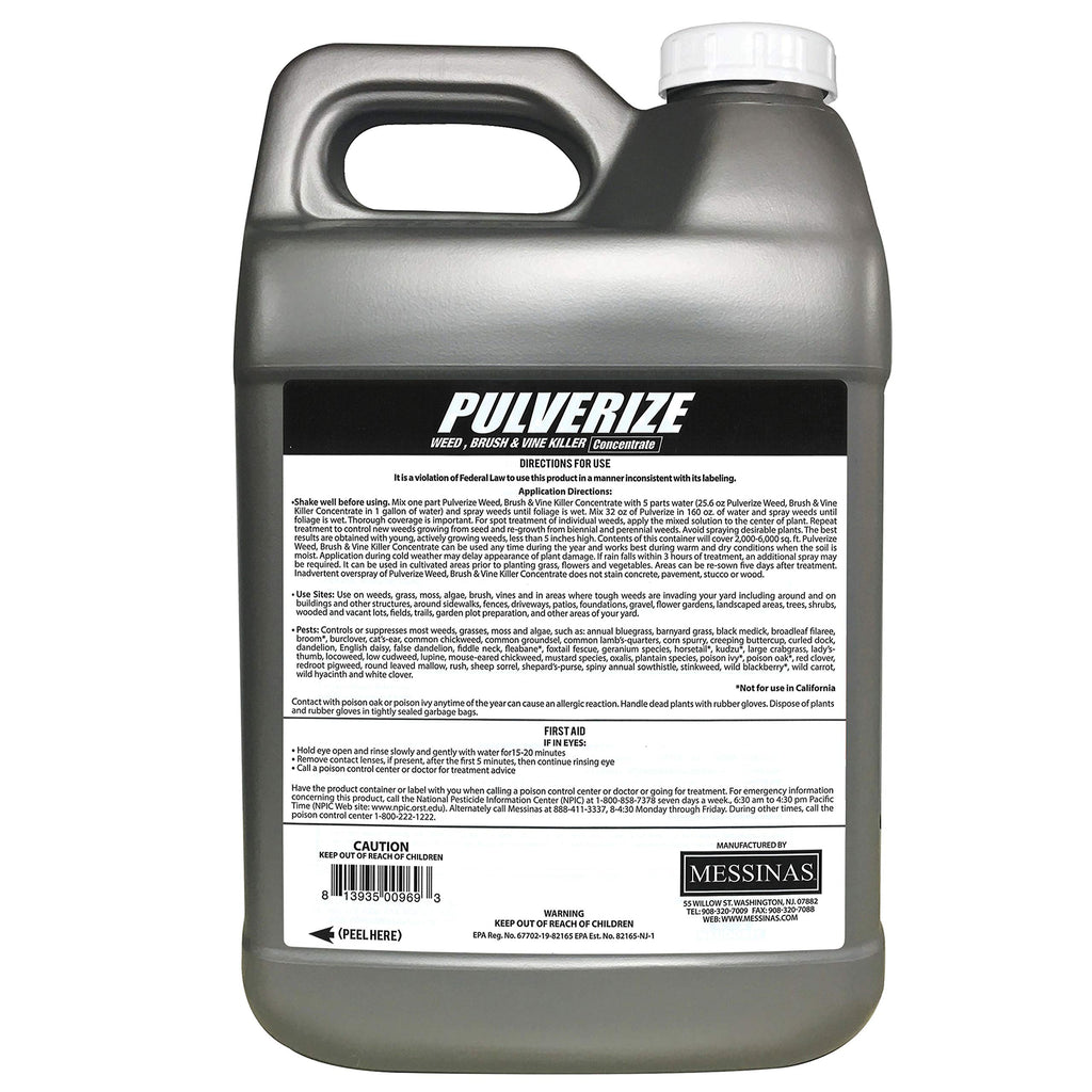 Weed and Vine Killer Concentrate 2.5 Gallons O294