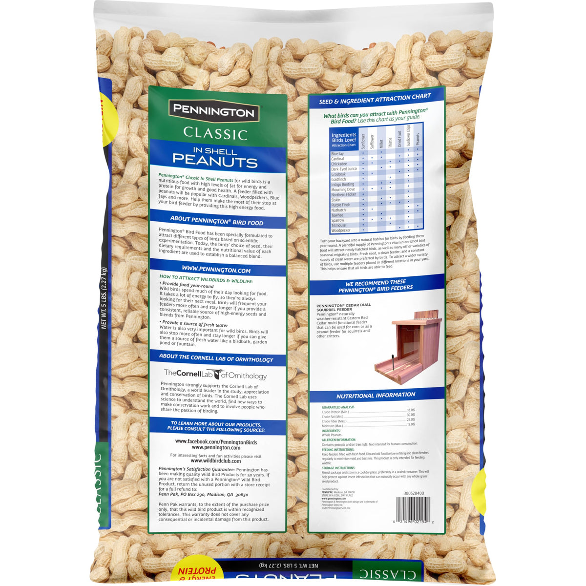 Shell Peanuts 5 pounds O2837